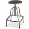 Safco Industrial Stool, without Back, Seat Height 22"x27", Pewter SAF6665 - alternate 1